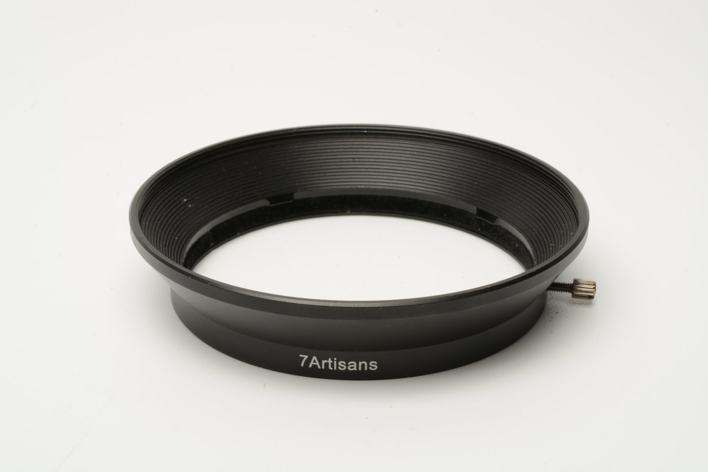 7Artisans 62mm metal slip-on Lens Hood Shade, Clean