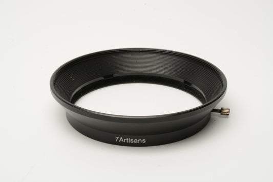 7Artisans 62mm metal slip-on Lens Hood Shade, Clean