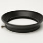 7Artisans 62mm metal slip-on Lens Hood Shade, Clean