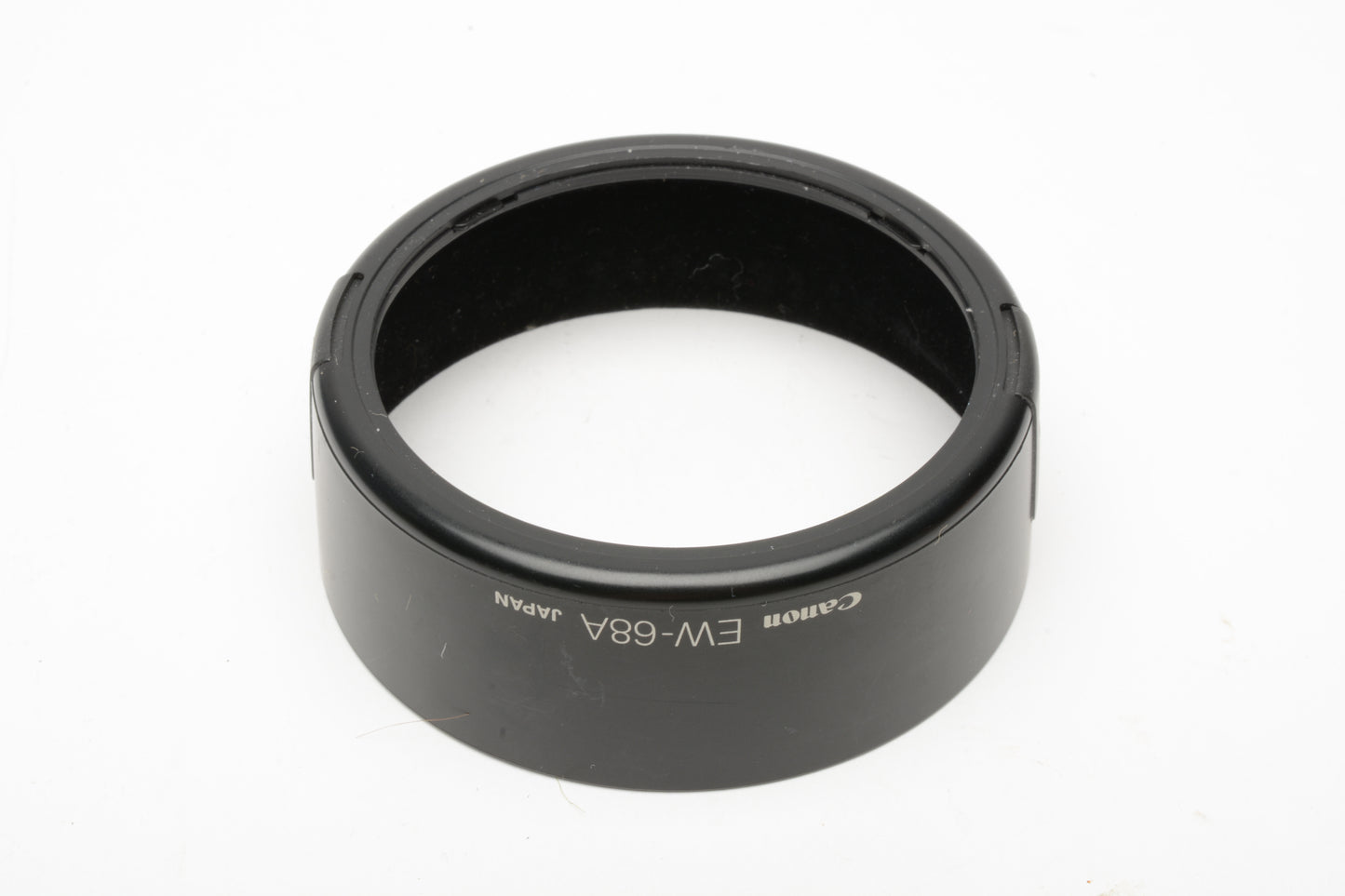 Canon EW-68A Snap-on plastic lens hood, Genuine