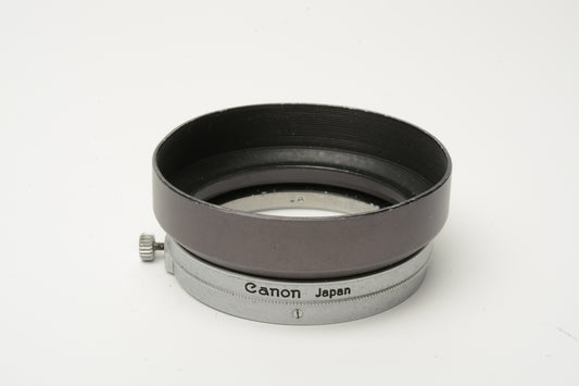 Canon S-50 metal lens hood, good