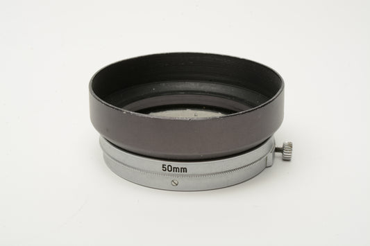 Canon S-50 metal lens hood, good