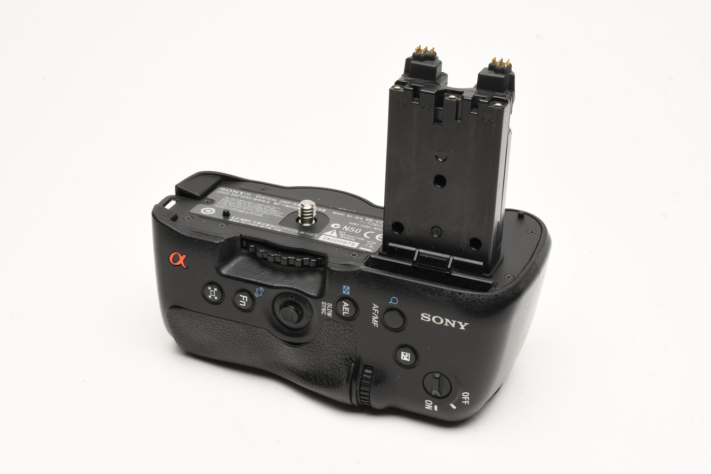 Sony VG-C77AM Battery grip + 2X Sony batteries, Light use, very clean