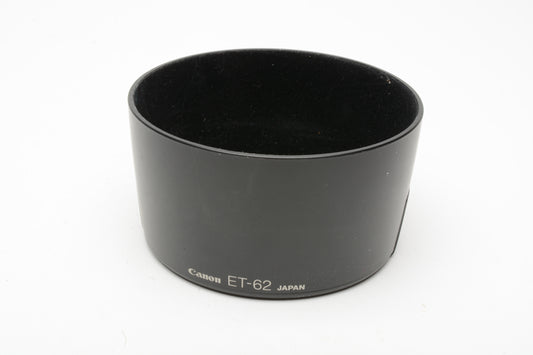 Canon ET-62 Snap-on plastic lens hood, Genuine
