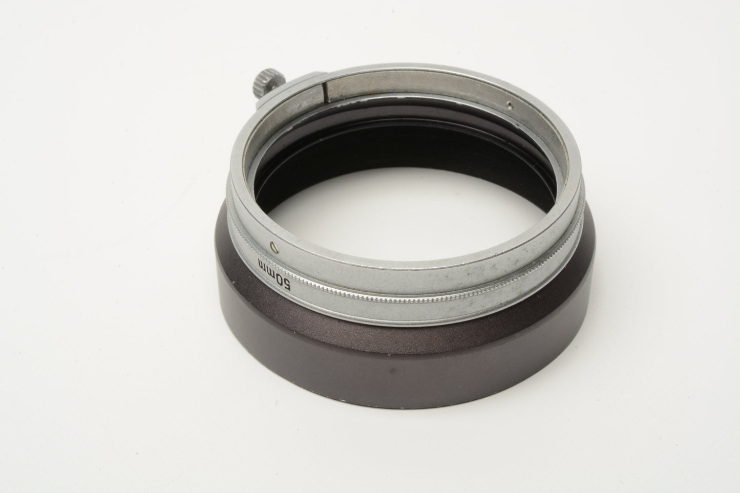 Canon S-50 metal lens hood, good