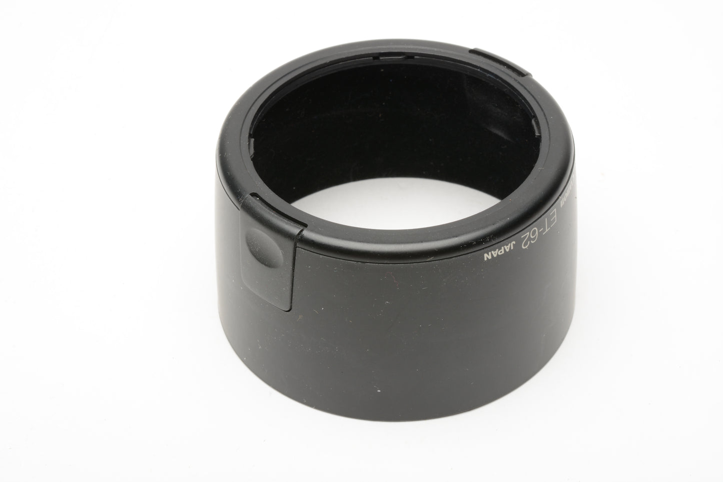 Canon ET-62 Snap-on plastic lens hood, Genuine