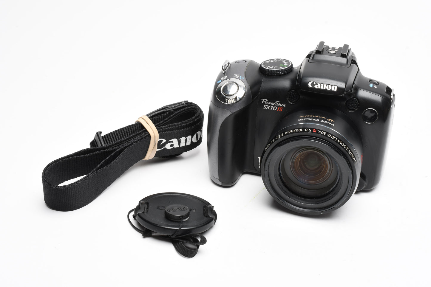 Canon Powershot SX10IS 10MP Digital Point&Shoot camera +4GB SD, Great!
