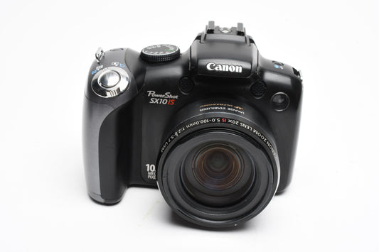 Canon Powershot SX10IS 10MP Digital Point&Shoot camera +4GB SD, Great!
