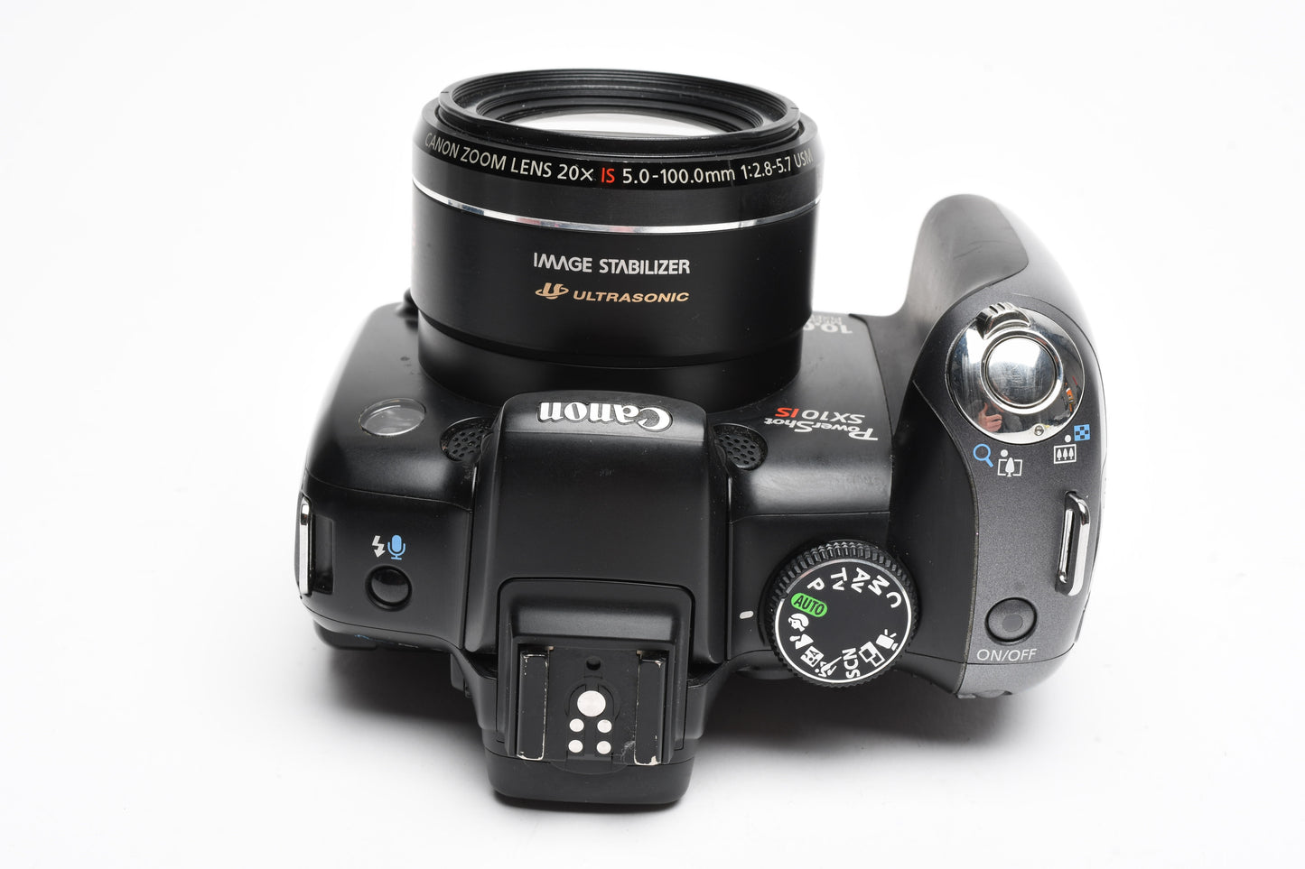 Canon Powershot SX10IS 10MP Digital Point&Shoot camera +4GB SD, Great!