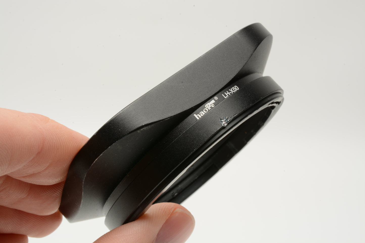 Haoge LH-X50 Metal Lens Hood for Fujifilm Fuji Fujinon XF 50mm F2 R WR