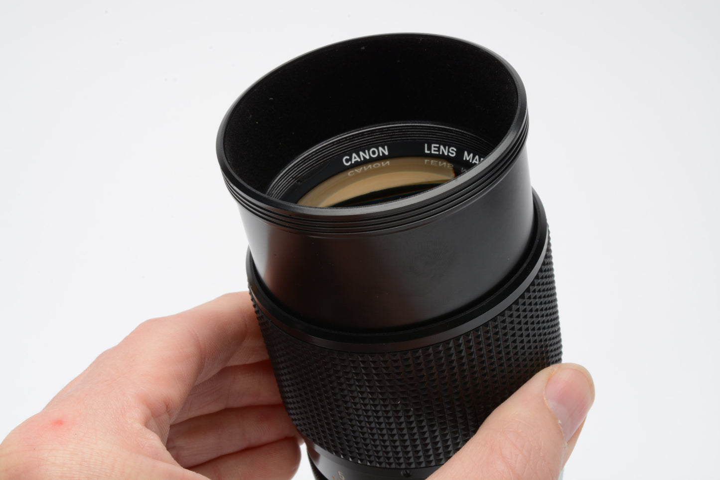 Canon FD 135mm F2.5 SC Lens for Canon FD Mount, caps+case