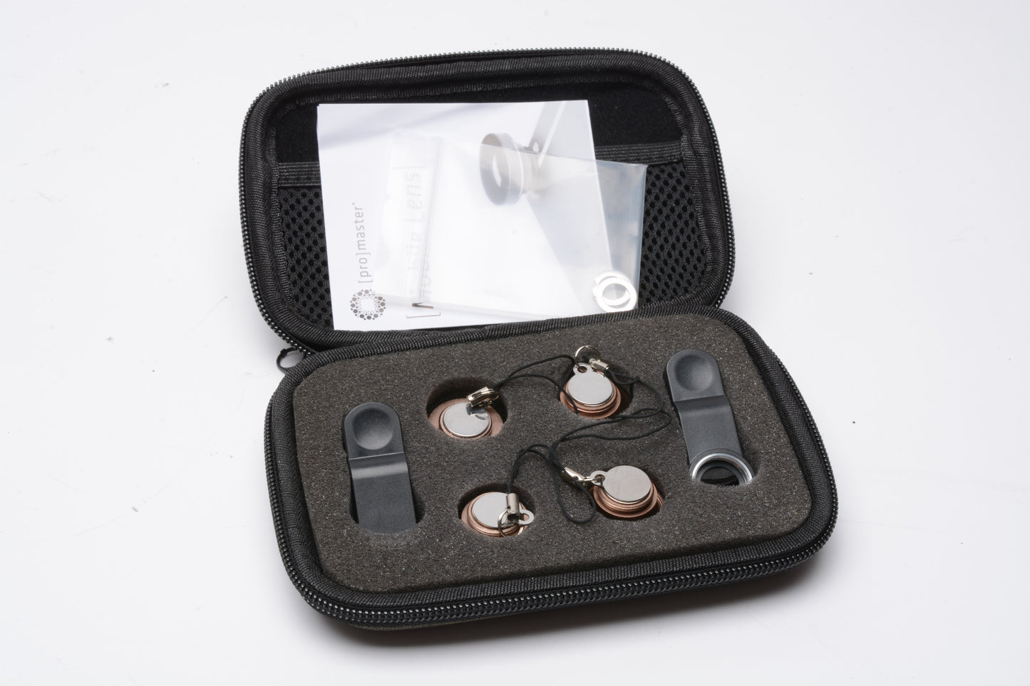 ProMaster Mobile Lens Kit 2.0 (4 lenses, 2 clips, case)