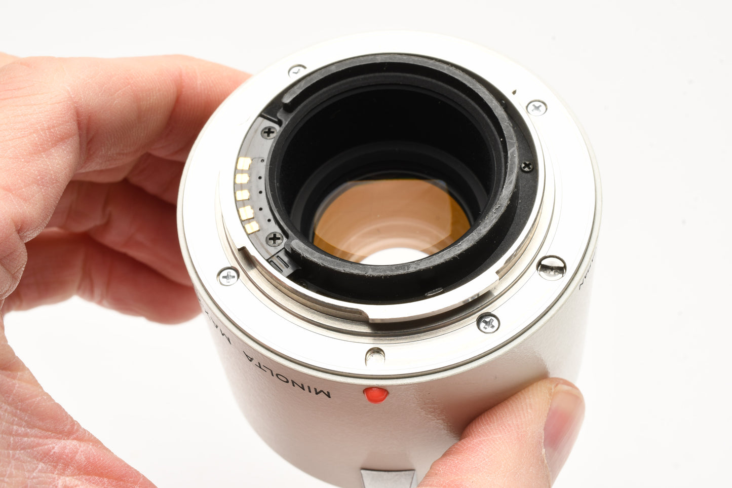 Minolta Maxxum AF 2X APO Teleconverter Case+Caps, Great!