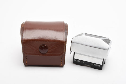 Ihagee Prism finder for Exakta Exa cameras, clean in case