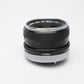 Canon FD 28mm F3.5 Chrome Nose Lens for Canon FD Mount, caps+case