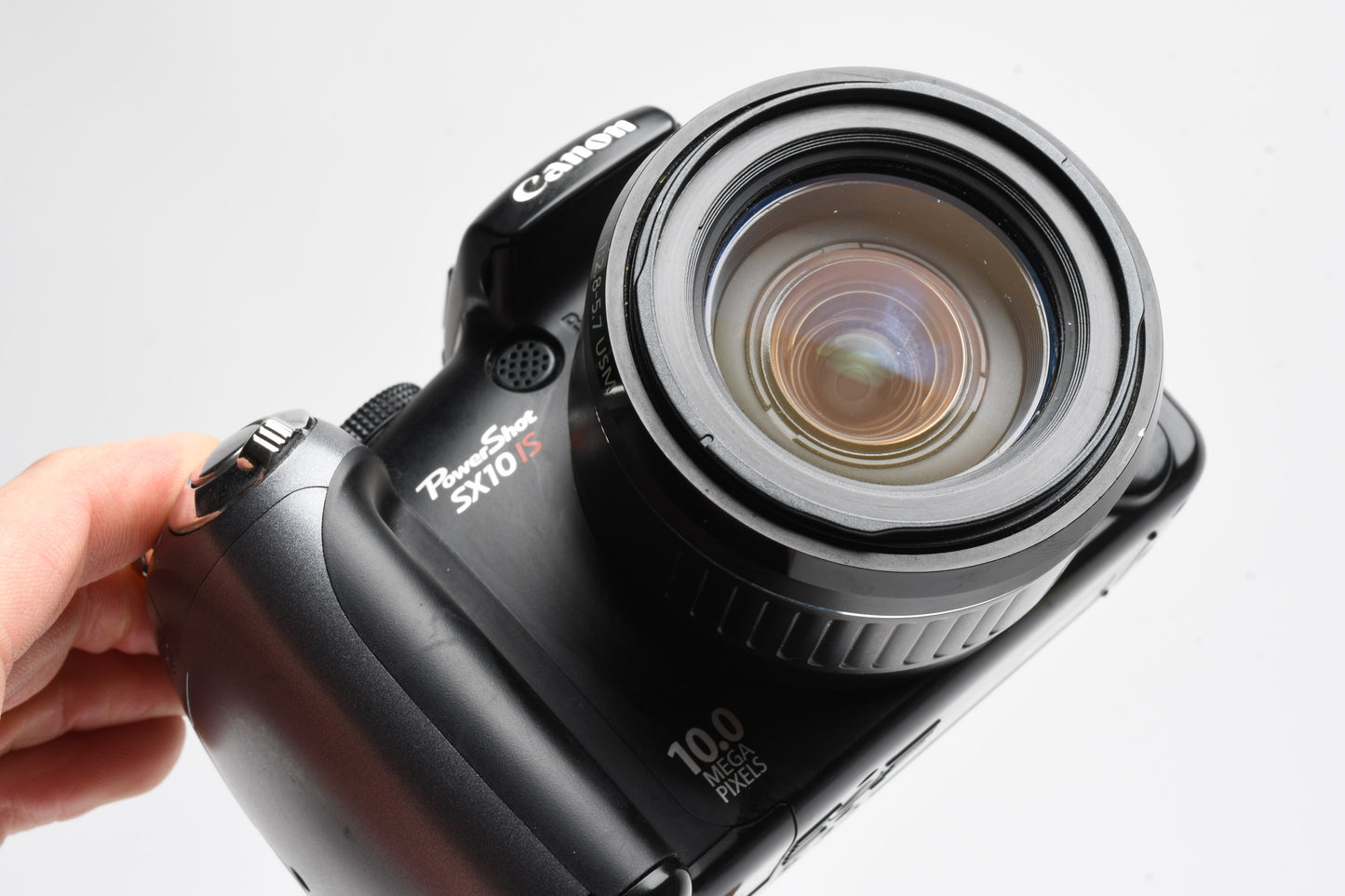 Canon Powershot SX10IS 10MP Digital Point&Shoot camera +4GB SD, Great!