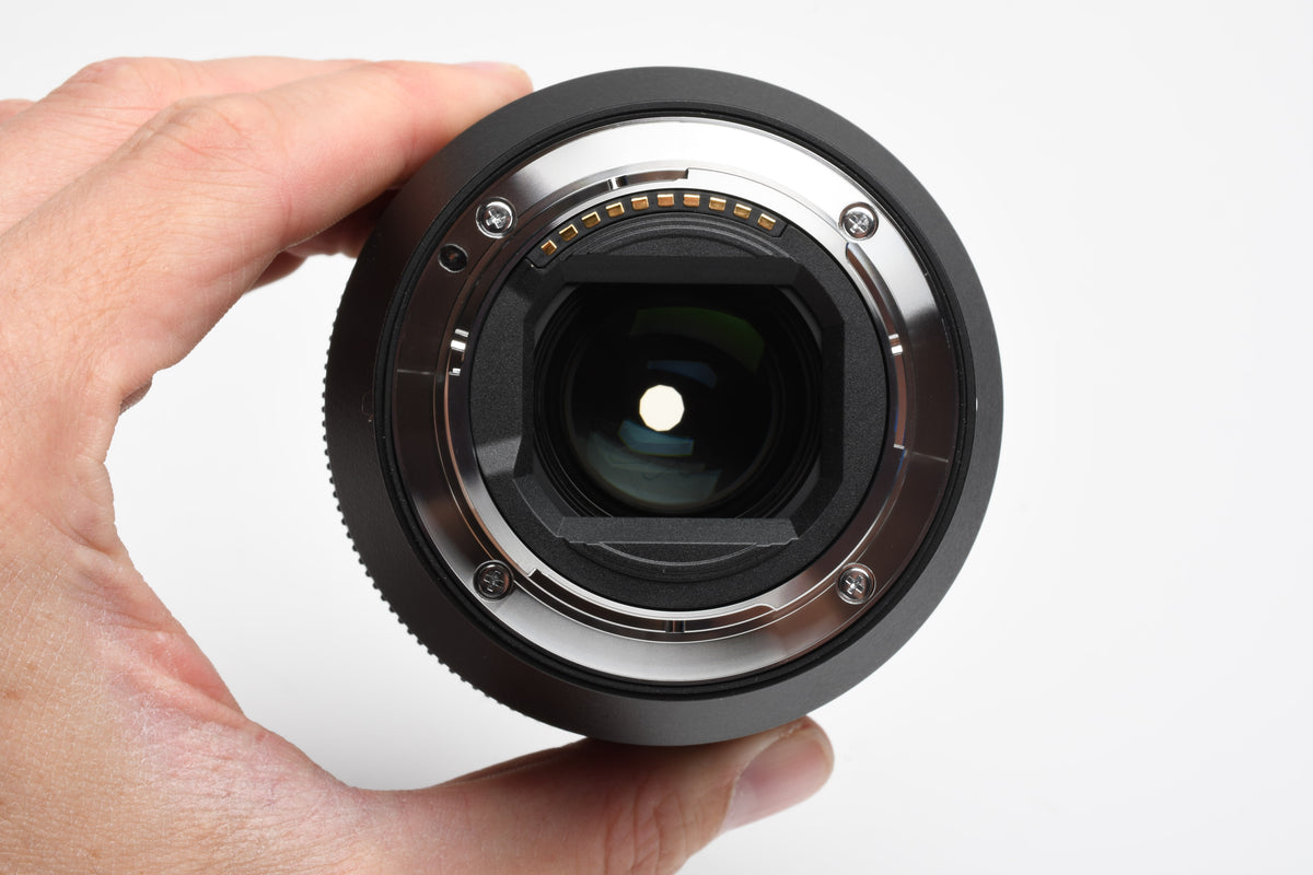 Sony FE 50mm F1.4 GM lens SEL50F14GM w/Case, Hood, Caps, UV, Mint-
