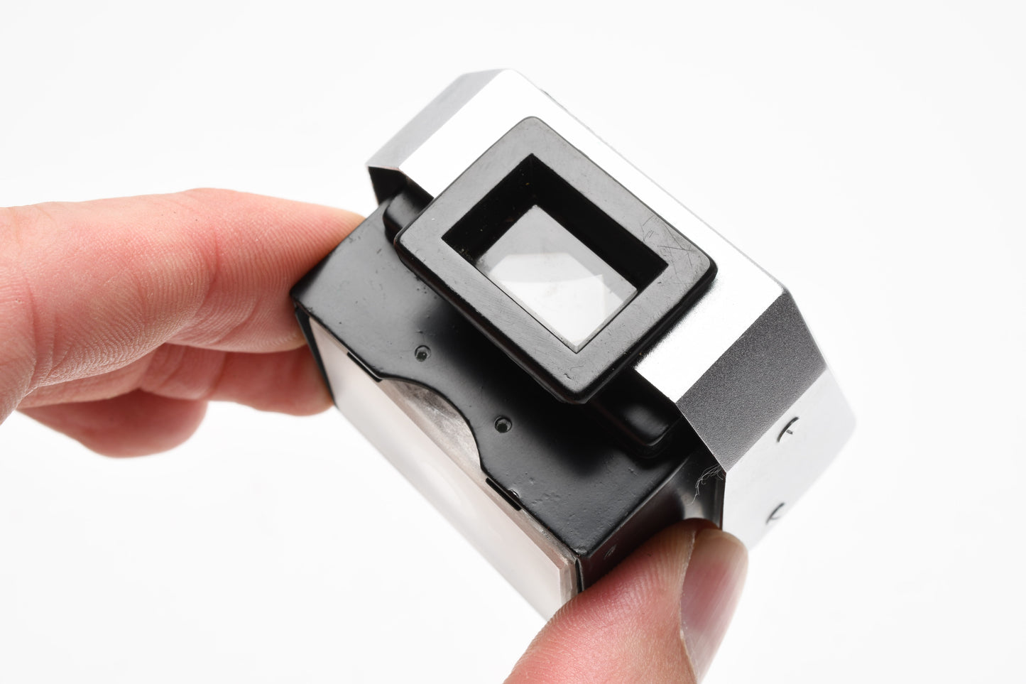 Ihagee Prism finder for Exakta Exa cameras, clean in case