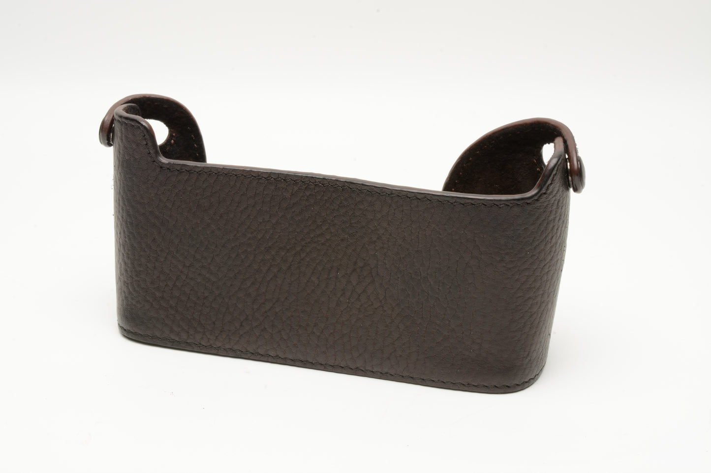 Mr. Zhou black leather half case for Contax G1 (Bottom)