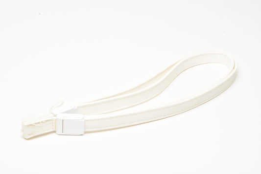 Samsung white leather? camera strap, New - never used