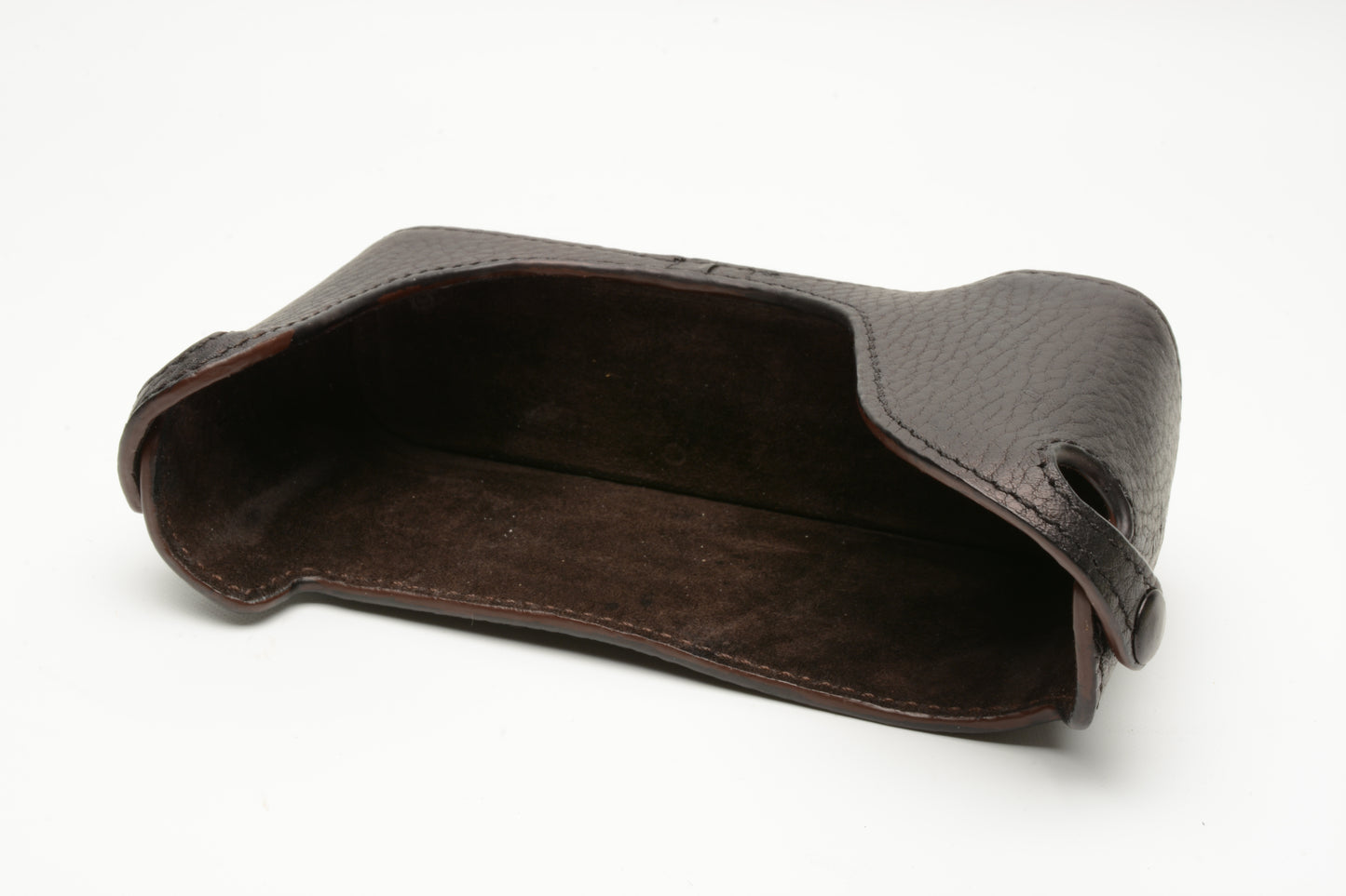 Mr. Zhou black leather half case for Contax G1 (Bottom)