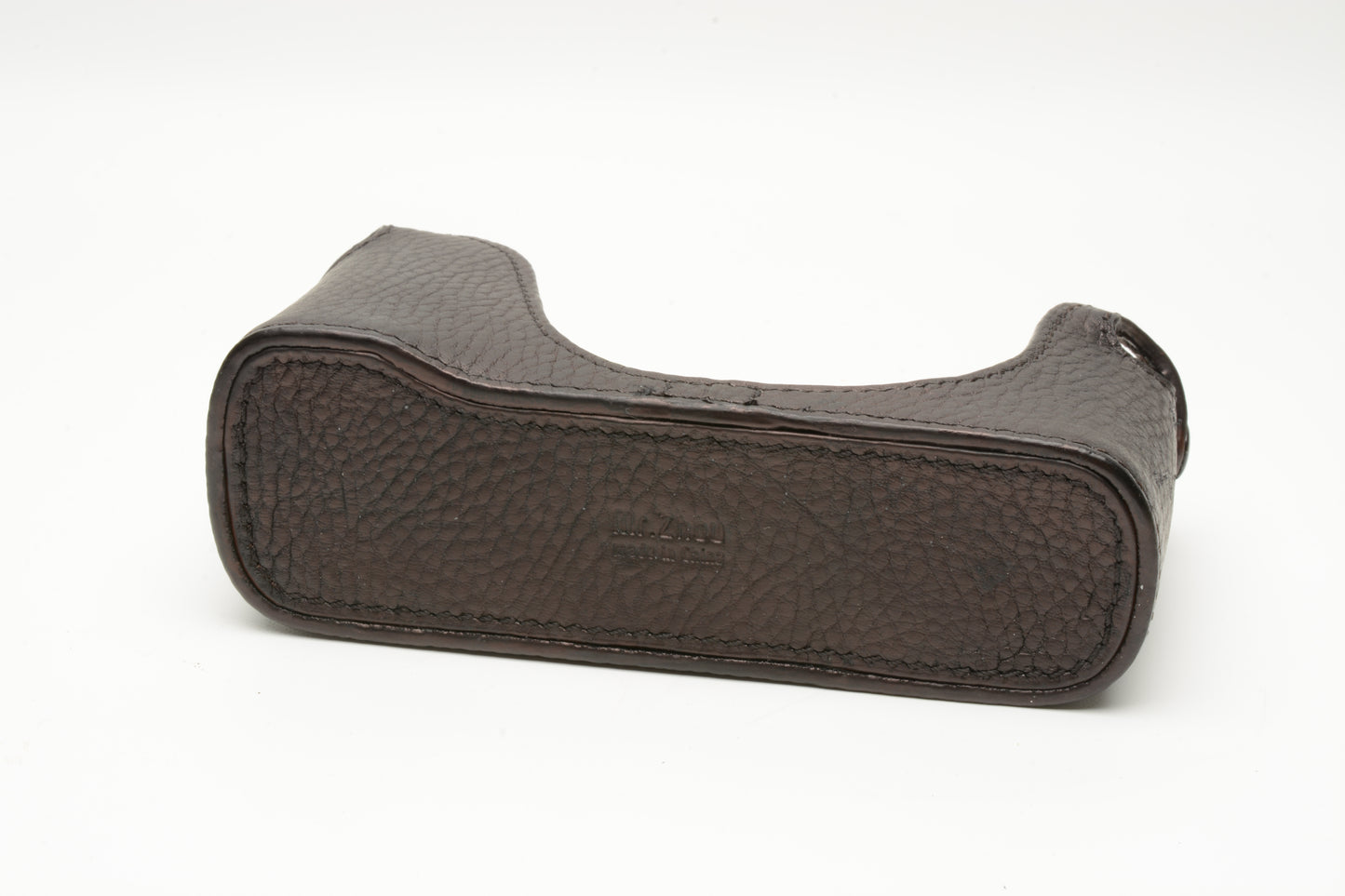 Mr. Zhou black leather half case for Contax G1 (Bottom)