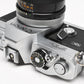 Canon FTb QL 35mm SLR w/ Canon FD 50mm f1.8 Lens, New Seals, Read*
