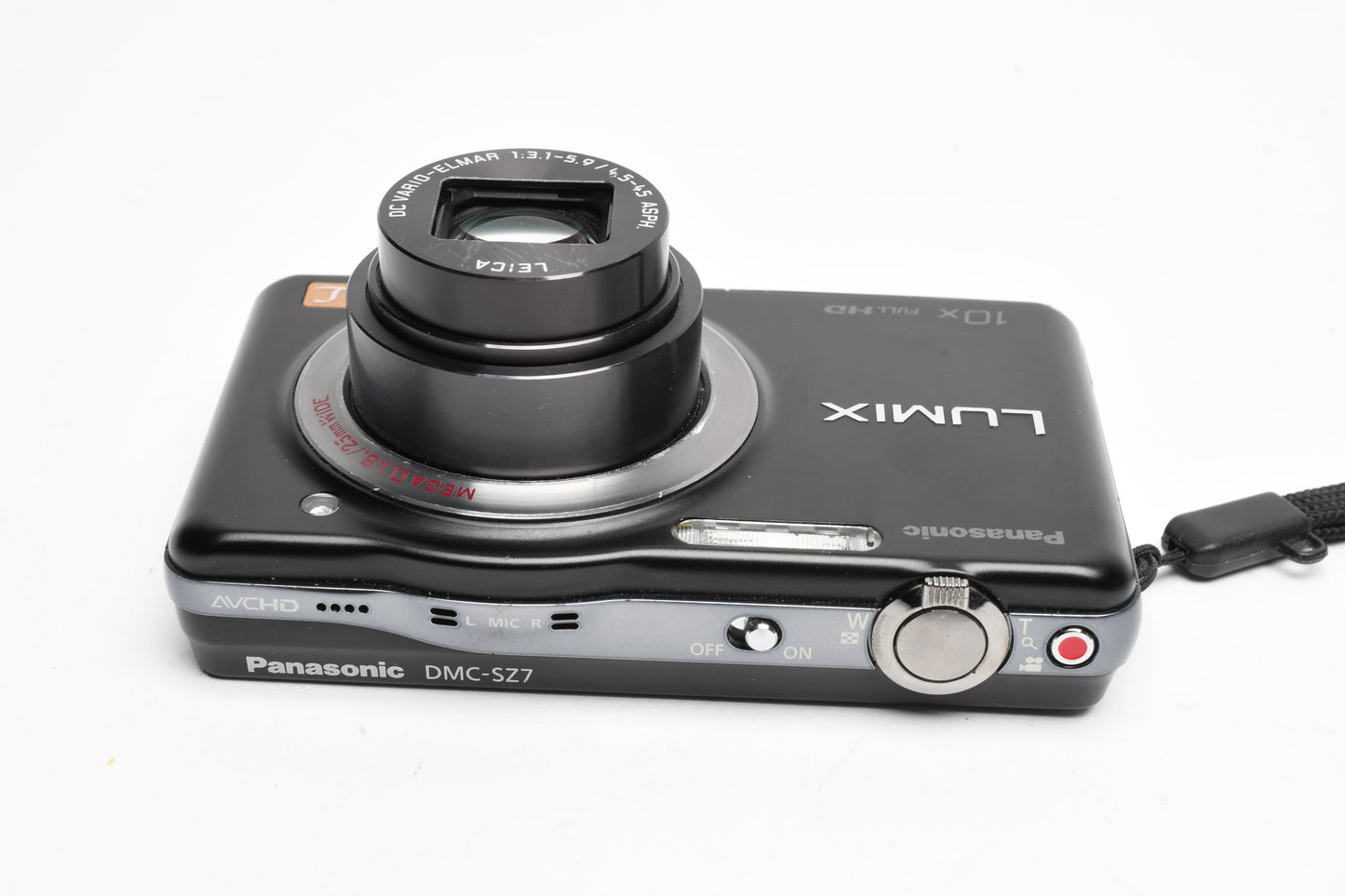 Panasonic Lumix DMC-SZ7 14.1MP Digital Point & Shoot camera, 2Batts, case, Great!