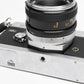 Canon FTb QL 35mm SLR w/ Canon FD 50mm f1.8 Lens, New Seals, Read*