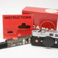 Leica  M4-P 70 JAHRE 1913-1983 Edition Chrome Rangefinder, CLA'd, Mint-, Boxed