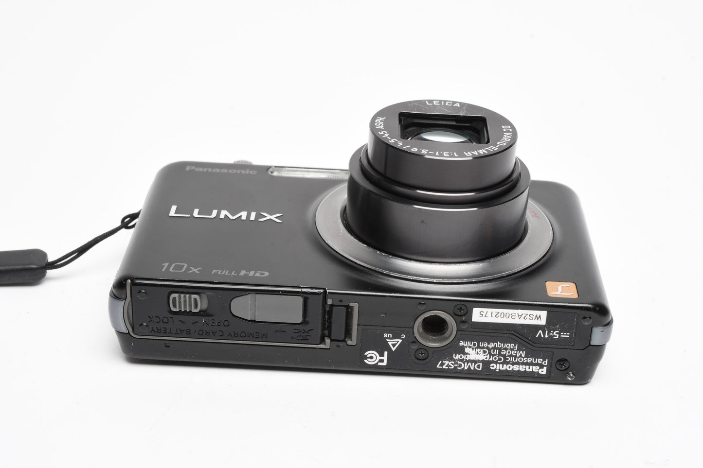 Panasonic Lumix DMC-SZ7 14.1MP Digital Point & Shoot camera, 2Batts, case, Great!
