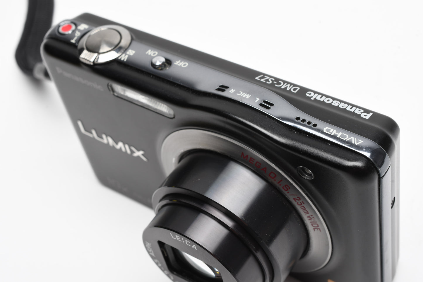 Panasonic Lumix DMC-SZ7 14.1MP Digital Point & Shoot camera, 2Batts, case, Great!