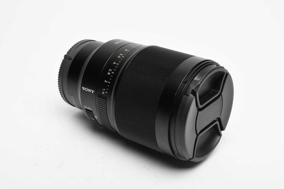 Sony Zeiss FE 35mm f1.4, Caps, Very clean and sharp!