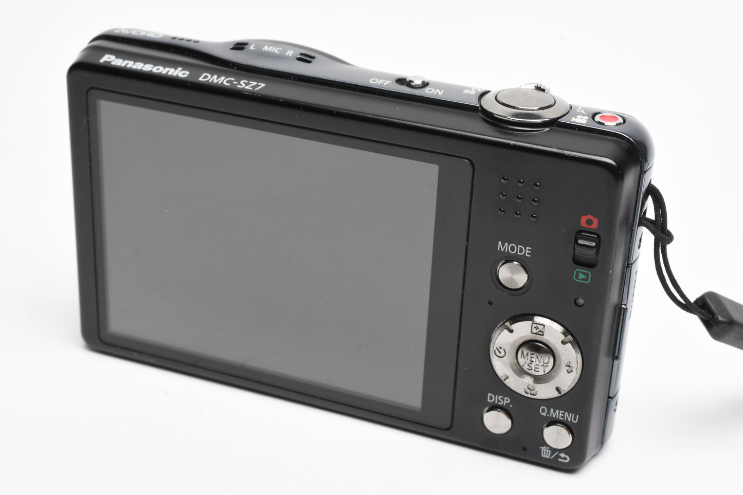 Panasonic Lumix DMC-SZ7 14.1MP Digital Point & Shoot camera, 2Batts, case, Great!