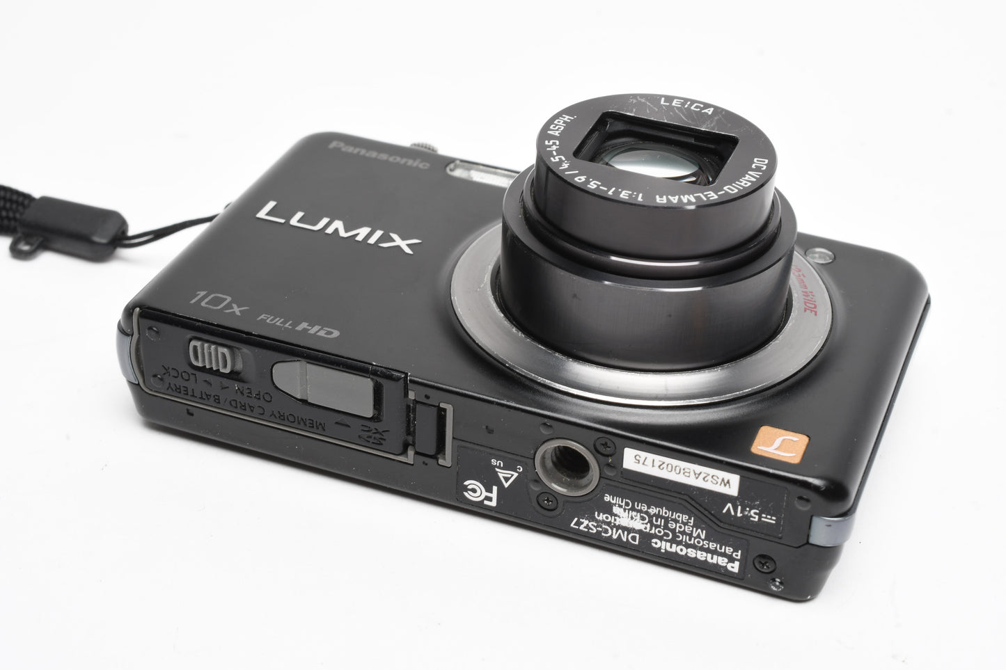 Panasonic Lumix DMC-SZ7 14.1MP Digital Point & Shoot camera, 2Batts, case, Great!