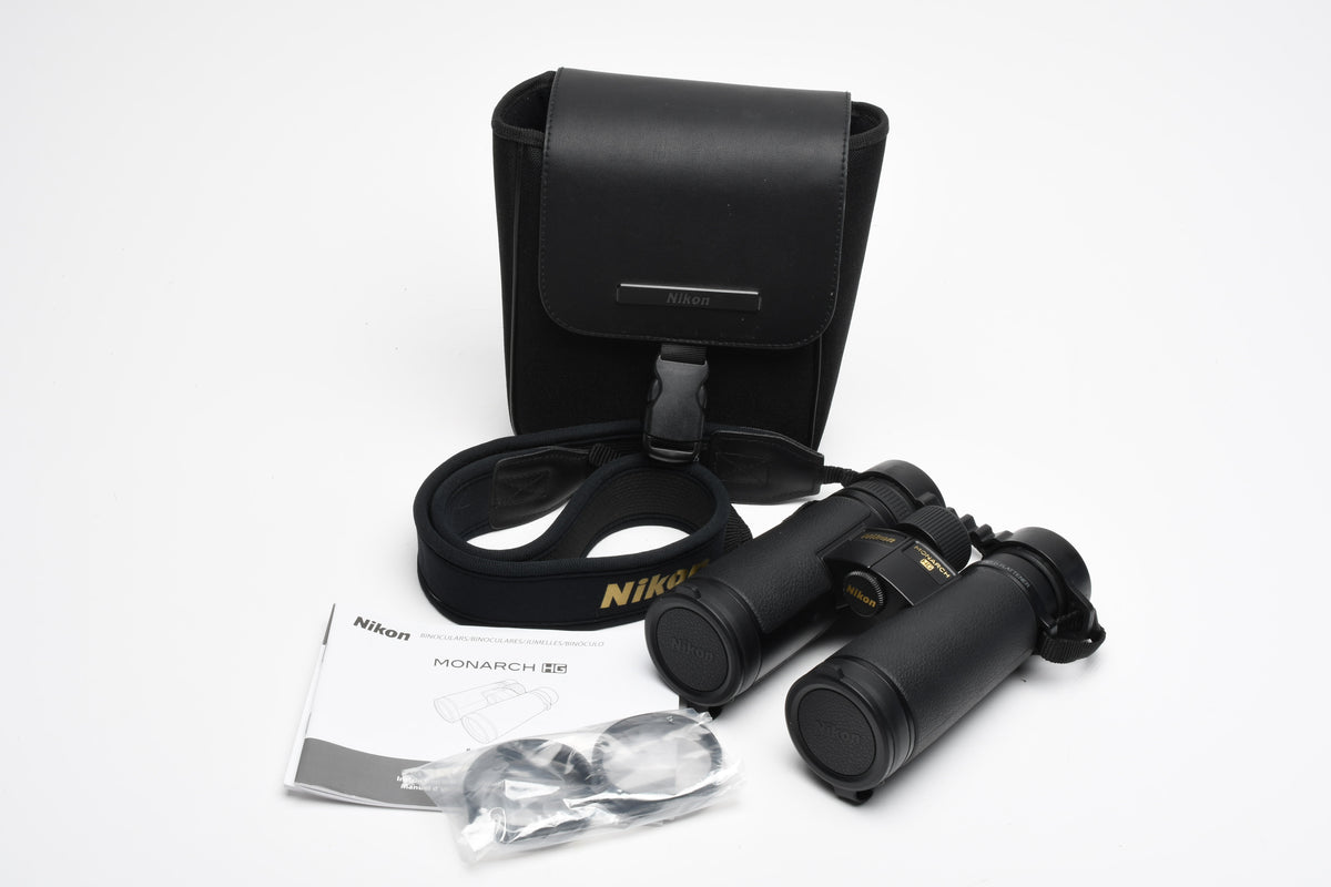 Nikon 8x42 Monarch HG Ultimate All-Terrain Scratch-Resistant Binoculars, Mint-