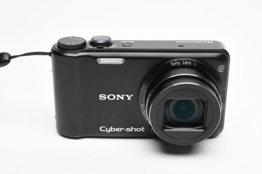 Sony DSH-H55 14.1MP Digital Point&Shoot camera, 8GB SD, Case, Great!