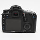 Canon EOS 7D 18MP DSLR body w/ 2 batts, charger, eyecup, 32GB CF, 14K acts!