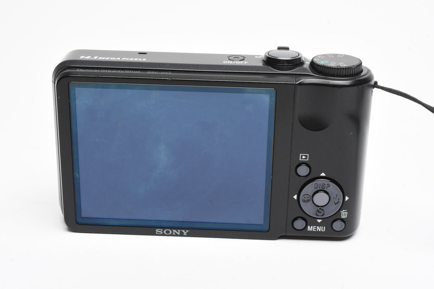 Sony DSH-H55 14.1MP Digital Point&Shoot camera, 8GB SD, Case, Great!