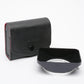 Konica AR 24mm 28mm metal lens hood, case, very clean, Mint-