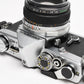 Olympus OM-1 chrome 35mm SLR w/Olympus Zuiko 50mm f/1.8 Lens
