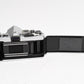 Olympus OM-1 chrome 35mm SLR w/Olympus Zuiko 50mm f/1.8 Lens
