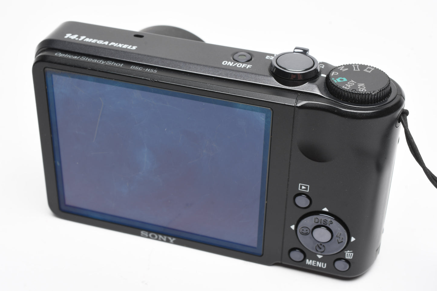 Sony DSH-H55 14.1MP Digital Point&Shoot camera, 8GB SD, Case, Great!