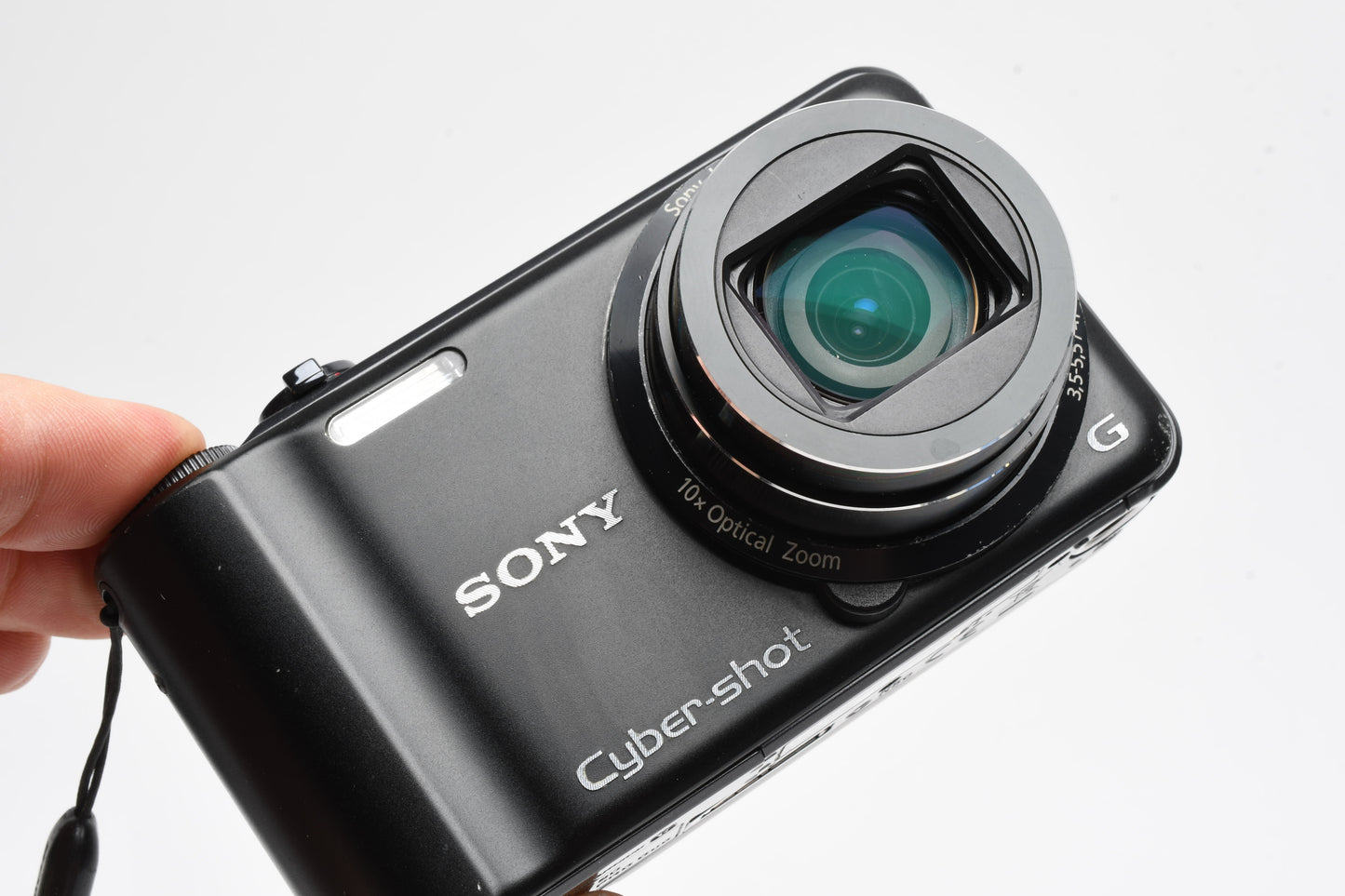 Sony DSH-H55 14.1MP Digital Point&Shoot camera, 8GB SD, Case, Great!