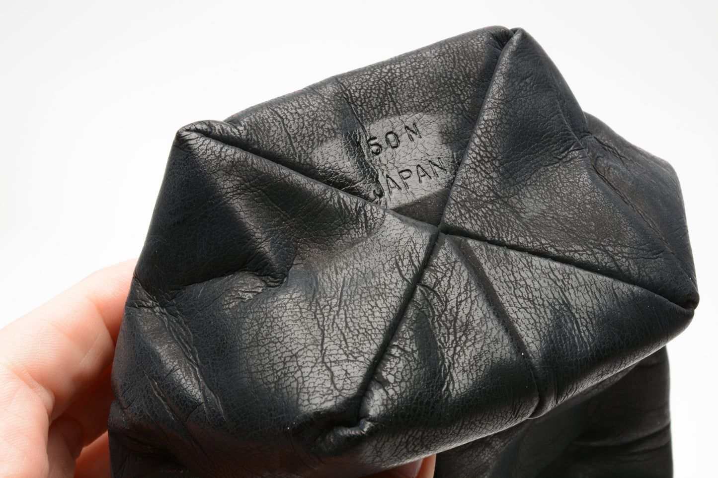 Olympus Lens pouch for lenses 4.5" x 2.5" wide, String tie