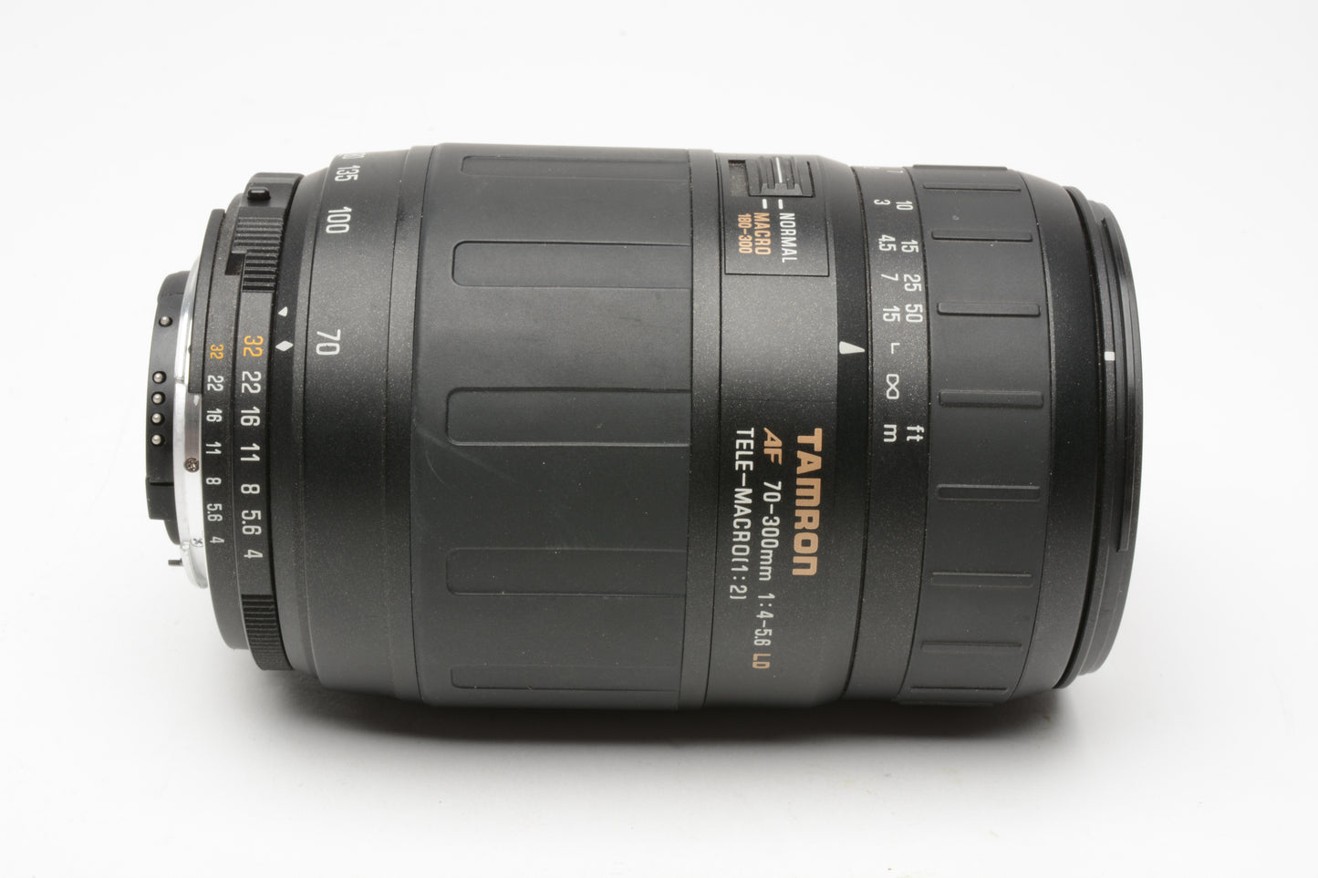 Tamron AF 70-300mm f4-5.6 LD Tele Macro Zoom Lens for Nikon, hood, caps, 572D