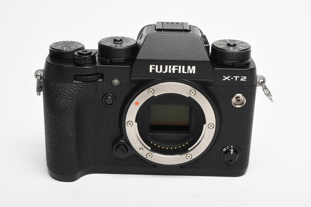 Fuji Fujifilm X-T2 Mirrorless body, Mint-, batt+charger ONLY 1 SC