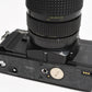 Minolta X-7A 35mm SLR w/28-70mm F3.5-4.5 Zoom lens, New Seals, Strap