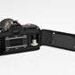 Minolta X-7A 35mm SLR w/28-70mm F3.5-4.5 Zoom lens, New Seals, Strap