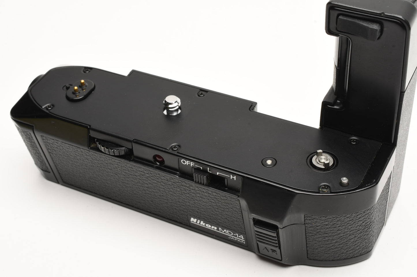 Nikon MD-14 Motor Drive, tested, works great, clean, Mint-